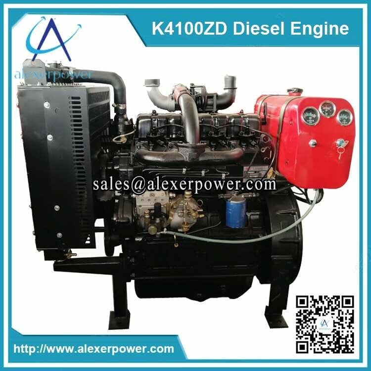 weichai K4100ZD diesel engine, weifang ricardo engine