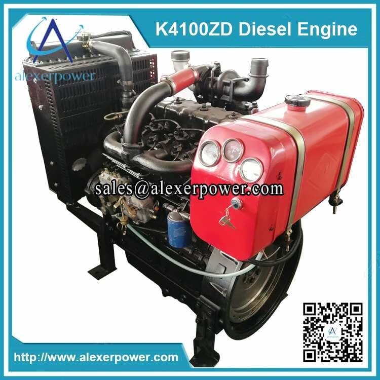 weichai K4100ZD diesel engine, weifang ricardo engine