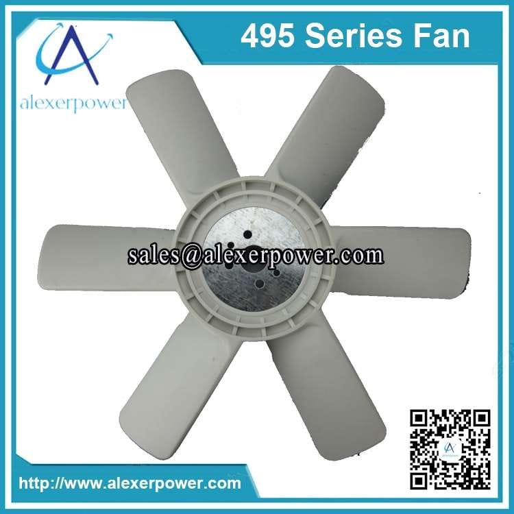 K4100 Weifang Engine Fan, Weichai K4100 Diesel Generator Fan